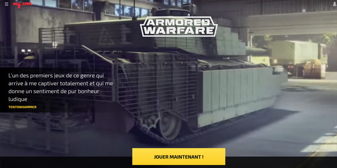 Jouer à Armored Warfare