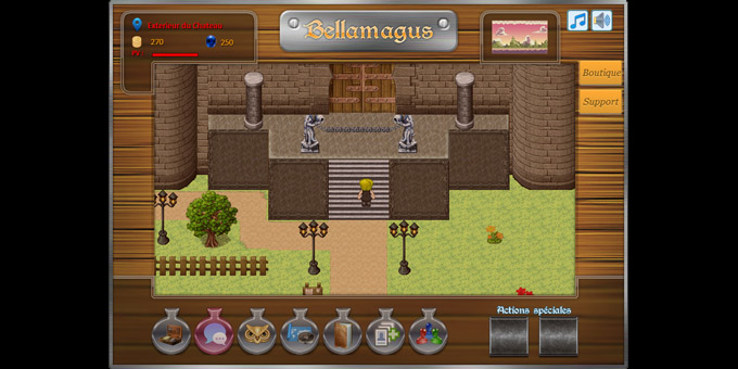 Jouer à Bellamagus - Ecole de magie