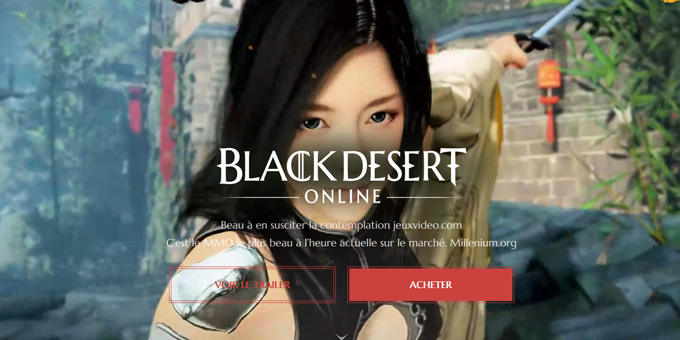 Jouer à Black Desert Online