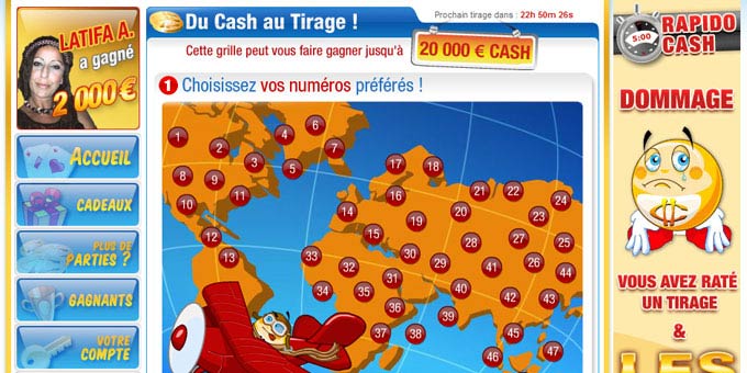 Jouer à CashPot
