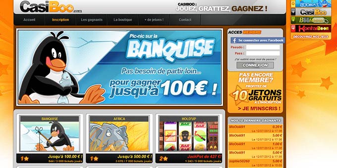 Jouer à Casiboo