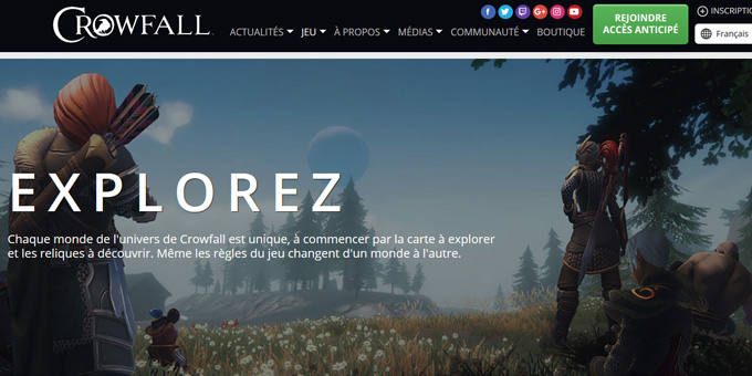 Jouer à Crowfall