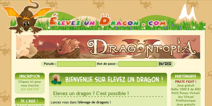 Jouer à ELEVEZ 1 DRAGON