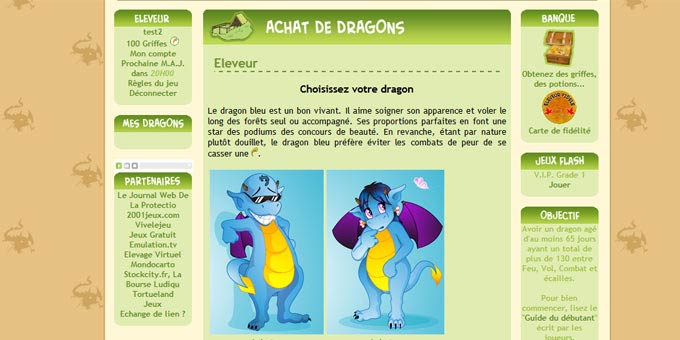 Jouer à ELEVEZ 1 DRAGON