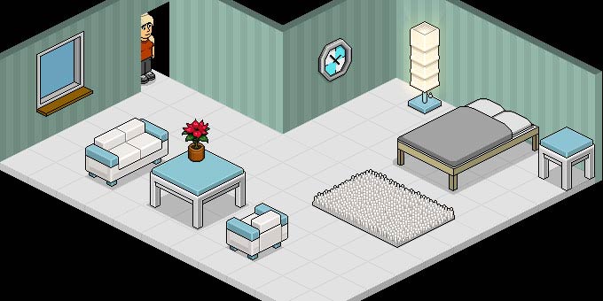 Jouer à Habbo hotel