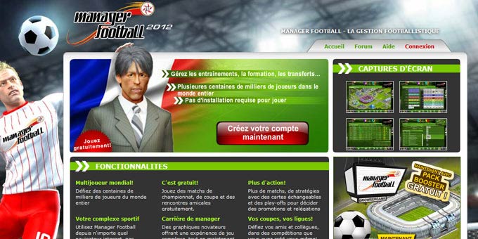 Jouer à Manager Football 2015