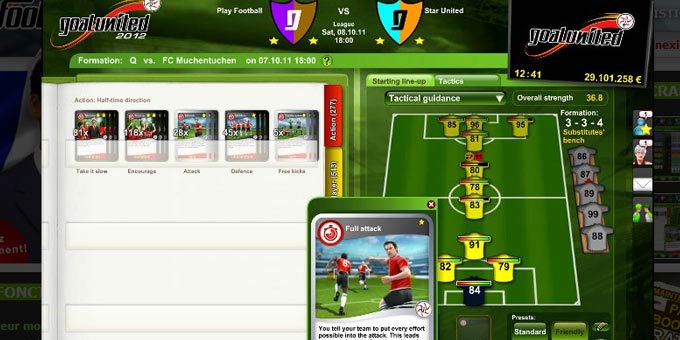 Jouer à Manager Football 2015