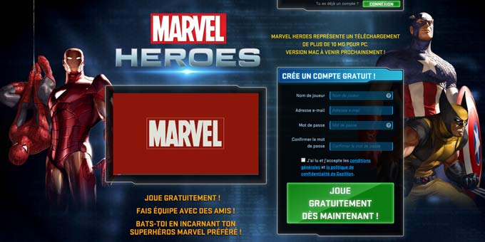 Jouer à Marvel Heroes