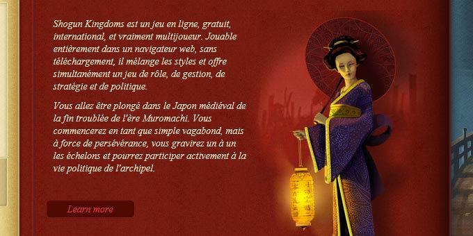 Jouer &agrave; Shogun Kingdoms