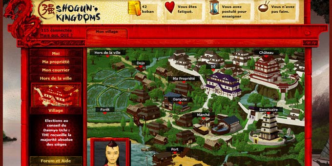 Jouer &agrave; Shogun Kingdoms
