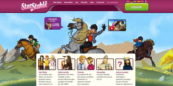 Jouer à Star Stable