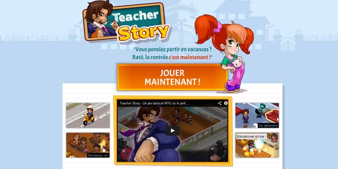 Jouer à Teacher Story