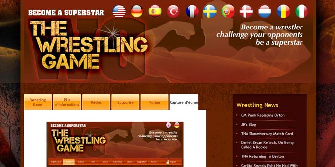 Jouer à The Wrestling Game