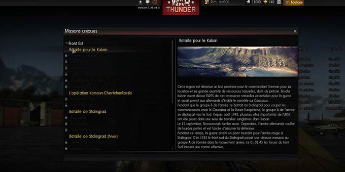 Jouer à War Thunder