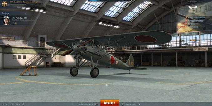 Jouer à World of Warplanes