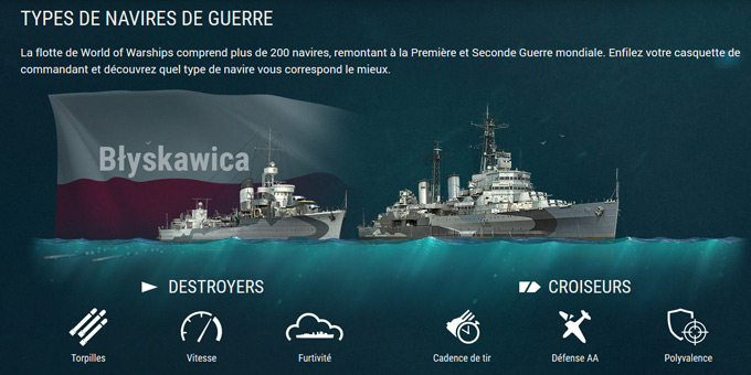 Jouer à World of Warships