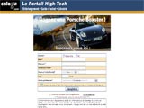 Jouez sur Gagnez une Porsche Boxster ! !