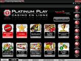 Jouez sur Casino Platinum Play !