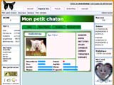 Copie d'écran du jeu Mon Chaton